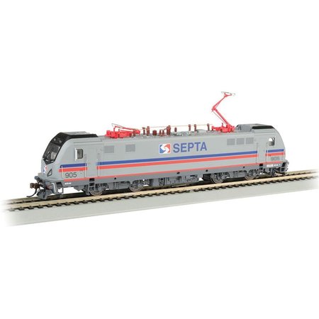 S & P WHISTLESTOP HO ACS-64 Electric DCC SEPTA 905 Mobility Scheme Model Train BAC67408